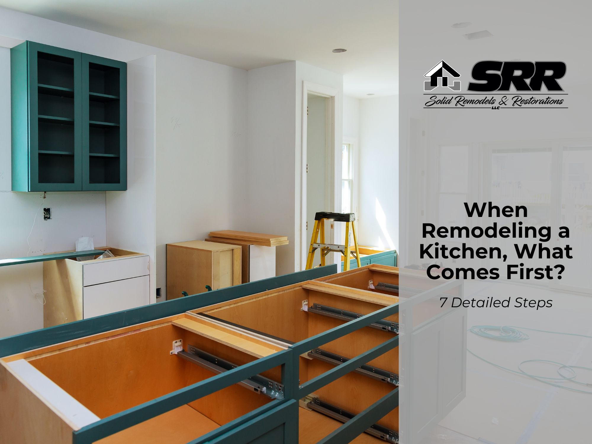 When Remodeling a Kitchen, What Comes First?